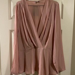 2X Pink Blouse